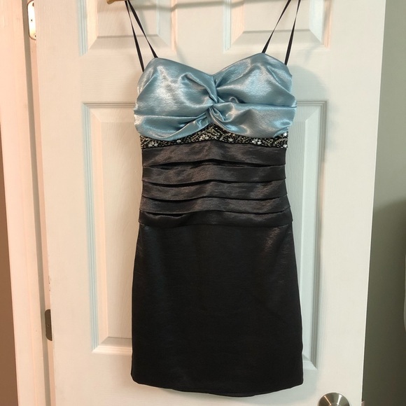 B Darlin Strapless Cocktail/Formal Dress - Picture 3 of 10
